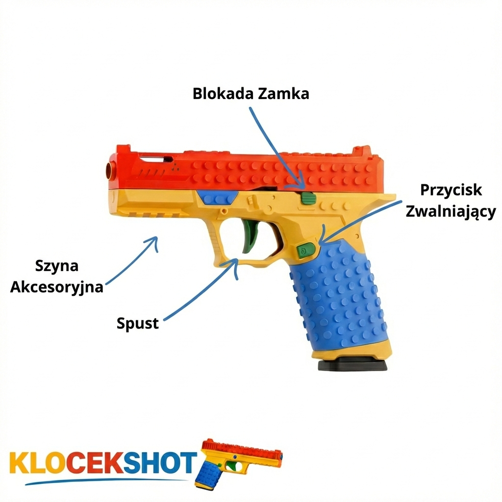 K-Blaster™ Składany Pistolet